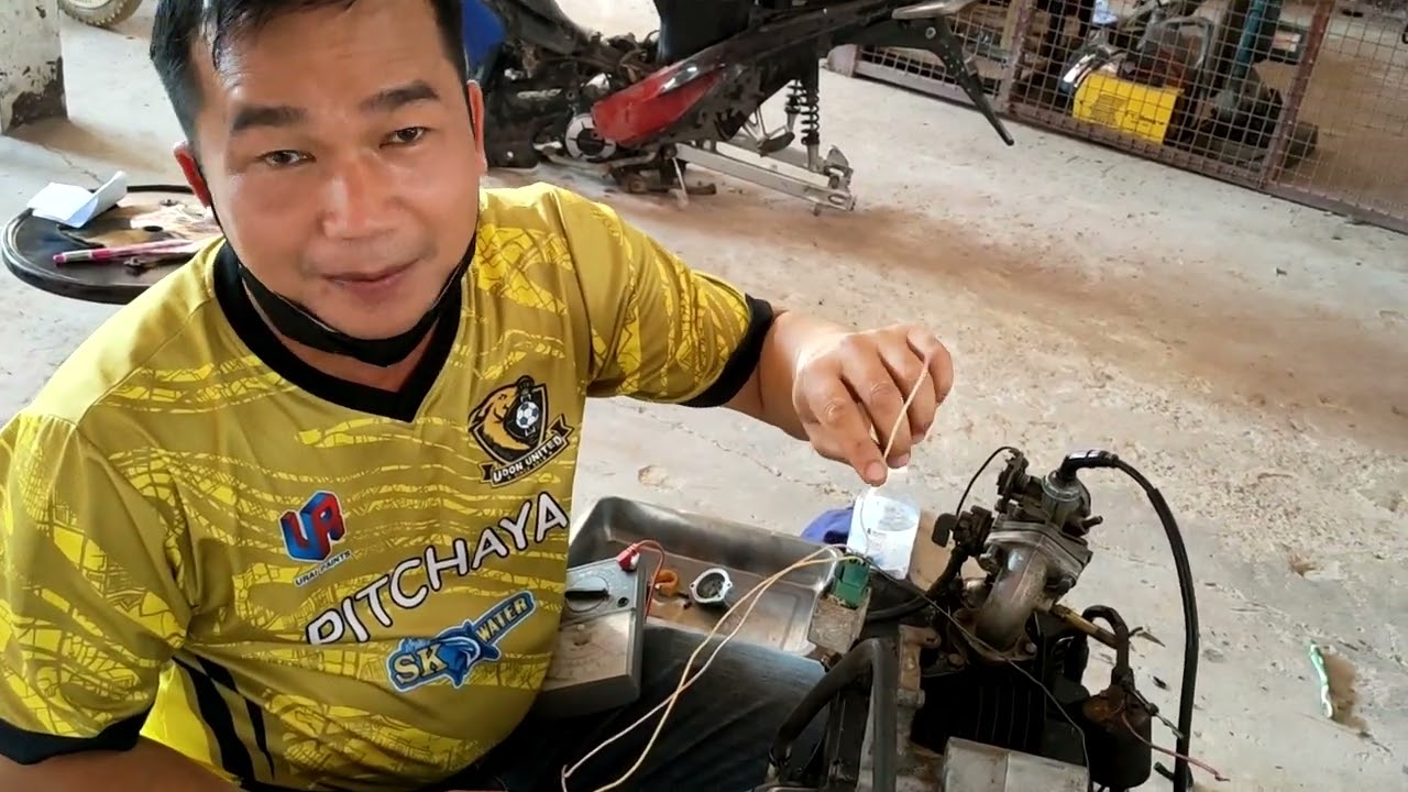 ต่อไฟจุดระเบิด ไฟชาร์จ ไฟแสงสว่าง KAWASAKI. KSR