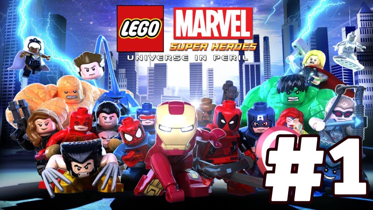 LEGO Marvel Super Heroes: Universe in Peril Walkthrough Part 1 - Sand Central Station HD