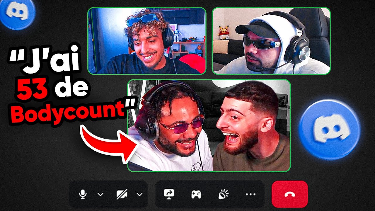 4 GOATS DISCUTENT ET RIGOLENT EN LIVE