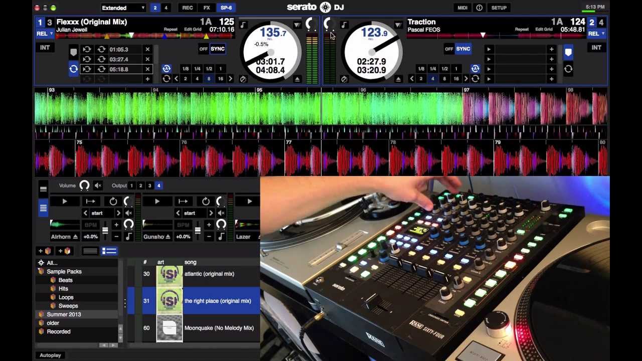 Rane 64 with Serato DJ demo