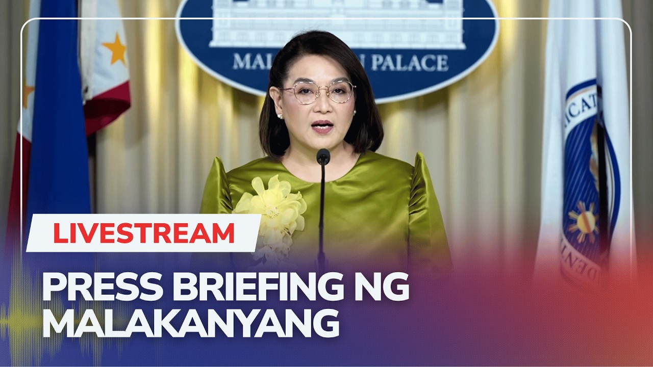 LIVE: Malaca&ntilde;&aacute;ng holds press briefing with Usec. Castro | DZMM Teleradyo (09 June 2026)