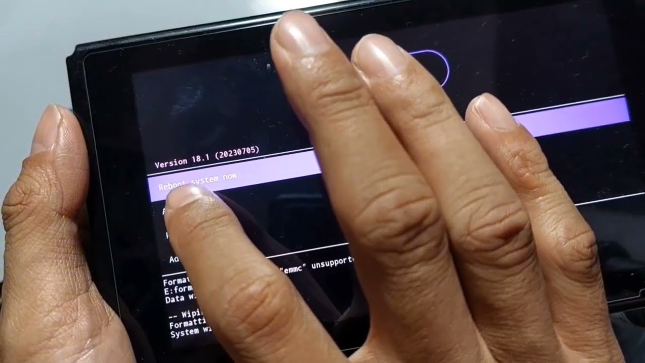 Cara instal android di Nintendo Switch terlengkap