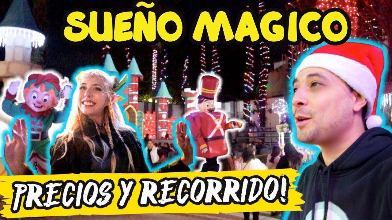 SUEÑO MÁGICO el PARQUE NAVIDEÑO de GUADALAJARA! ¿Vale la pena?🎄🎁