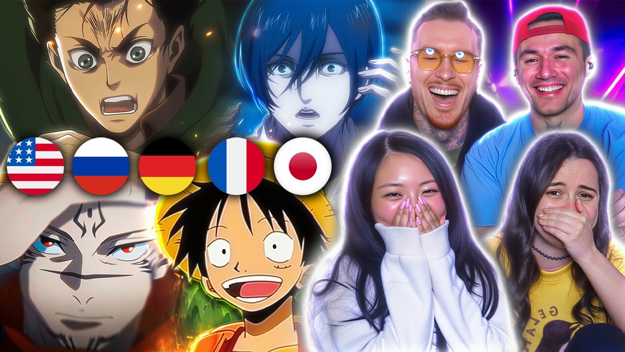 The Best Anime Moments In Different Languages!