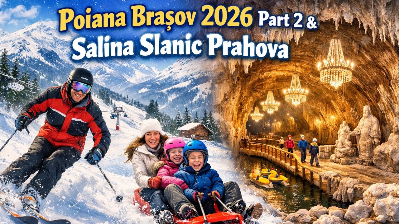 Пояна Брашов 2026 на лыжах Часть 2 #family #life #