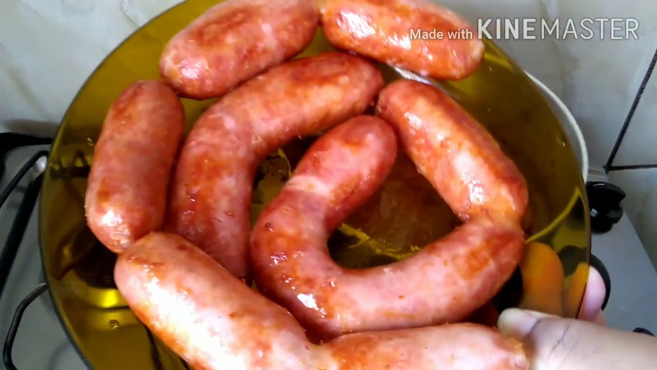 Como frita linguiça de frango