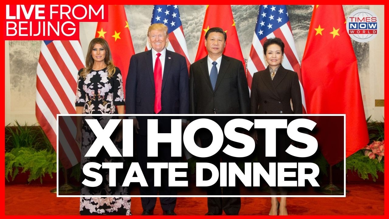LIVE: Xi Jinping Hosts State Dinner for Donald Trump | US-China Summit 2026 Grand Banquet