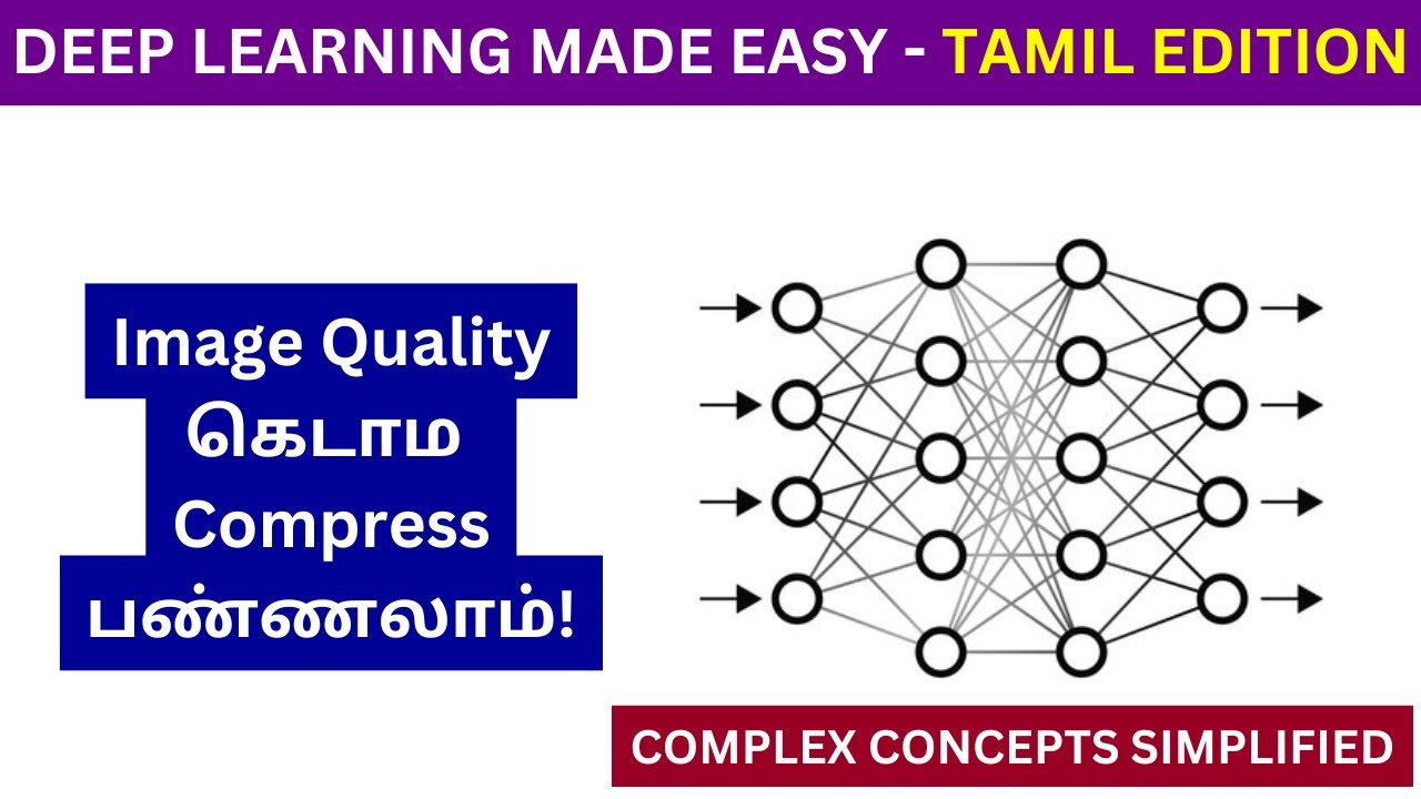 Image Compression Project in Tamil | Autoencoder |  Deep Learning Tutorial in Tamil | Adi Explains