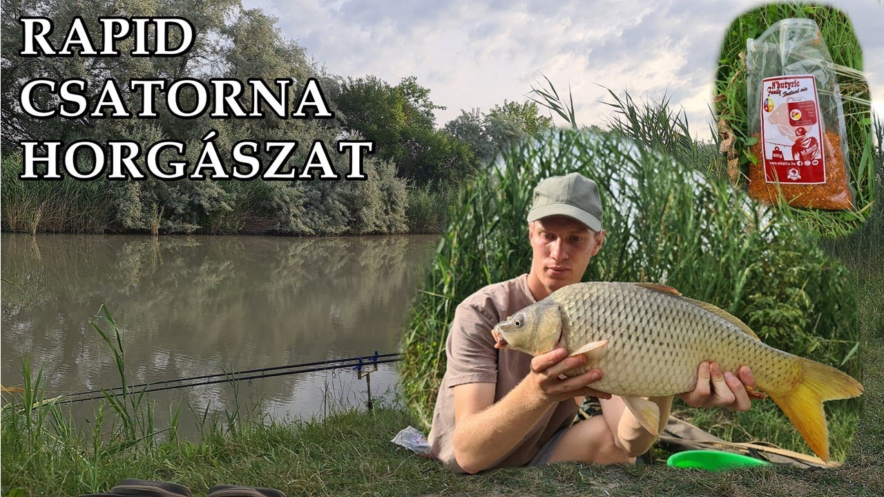 Rapid csatorna horgászat - Cserkelés fényváltáskor