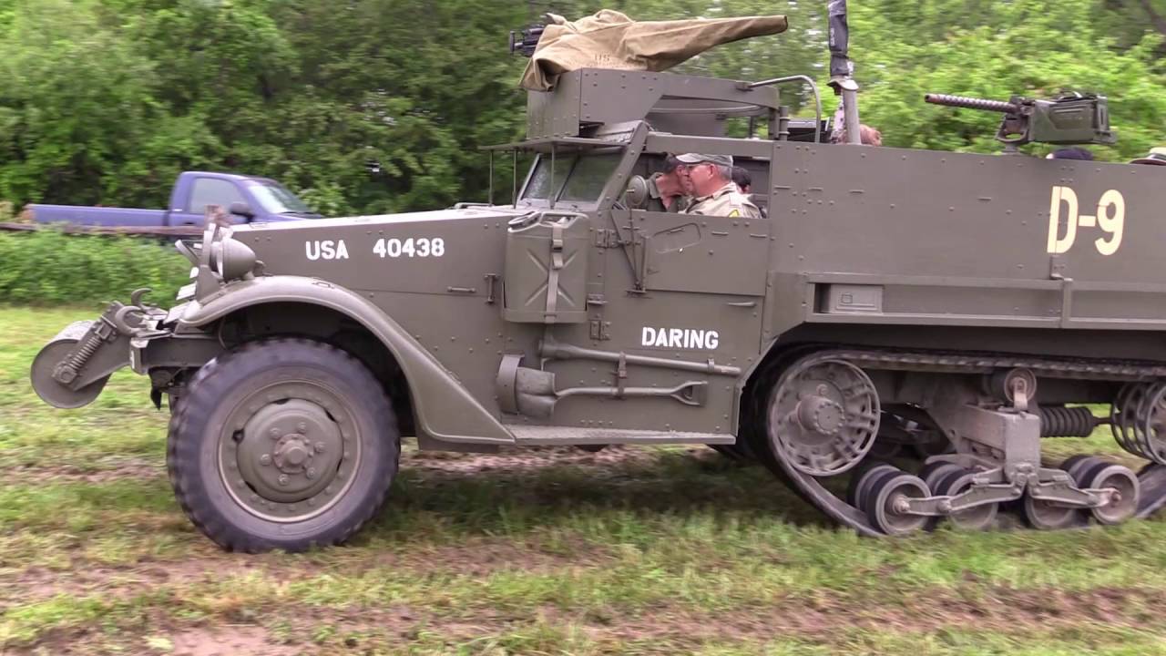 M3A1 Half Track Ride at the Museum of American Armor