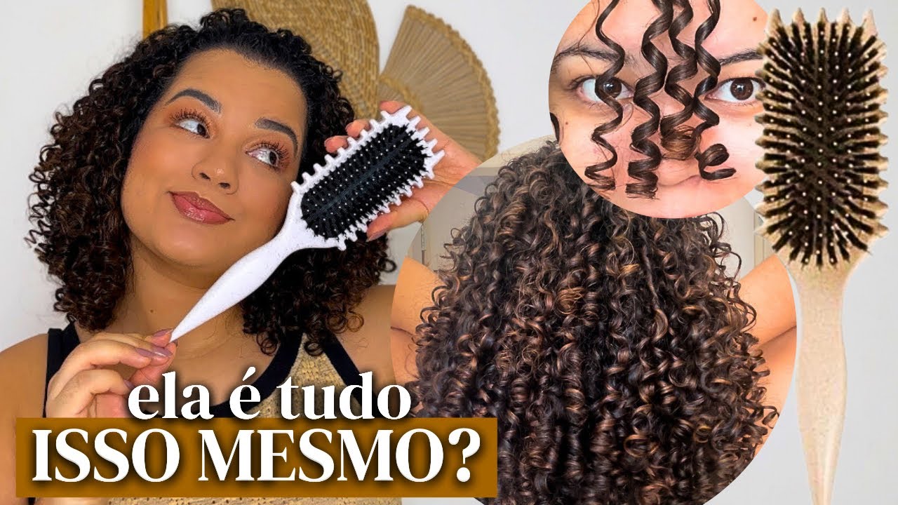 TESTEI A ESCOVA DE DEFINIÇÃO BOUNCE CURL | ELA DEFINE DEMAIS!