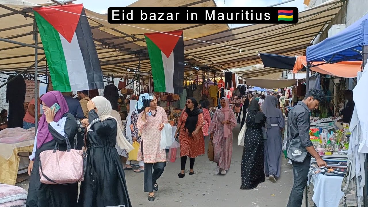 Eve of Eid Bazar in Plaine verte Port Louis | The only Eid bazar in Mauritius | Pagoda street