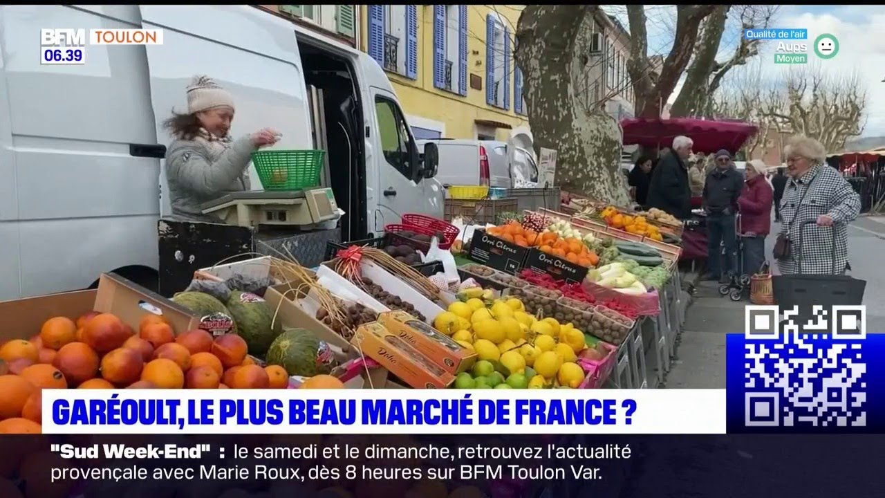 Var: Garéoult sera-t-il le plus beau marché de France ?