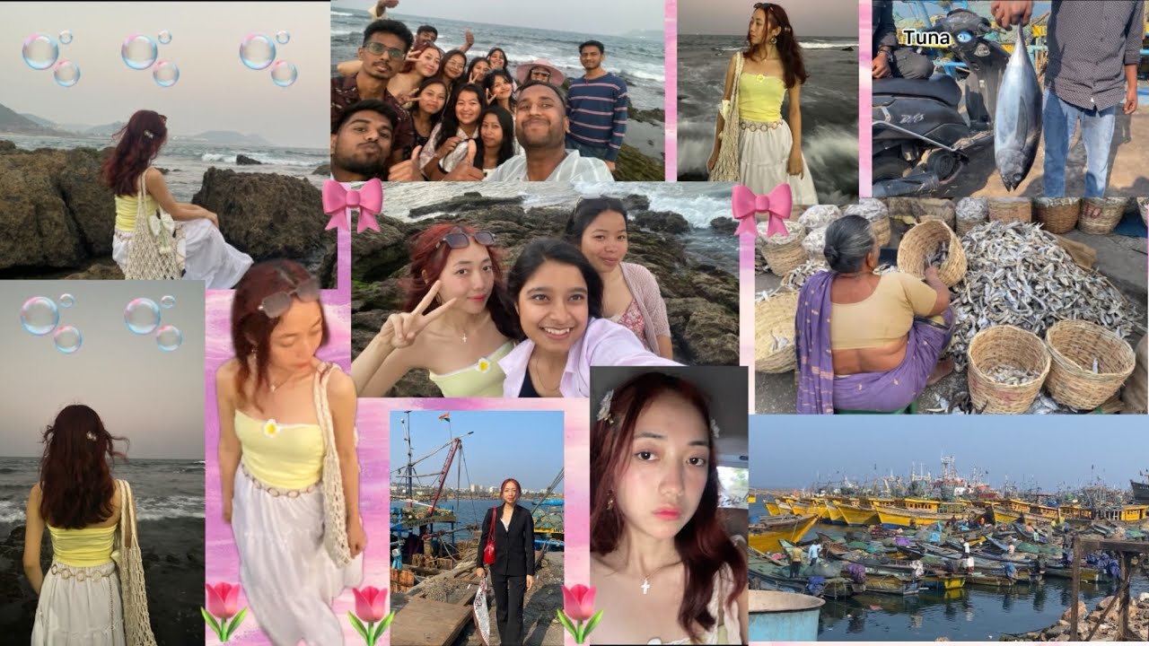Vizag Day 2 Vlog🌷| Visakhapatnam Port ➡️Church➡️Tenneti Park