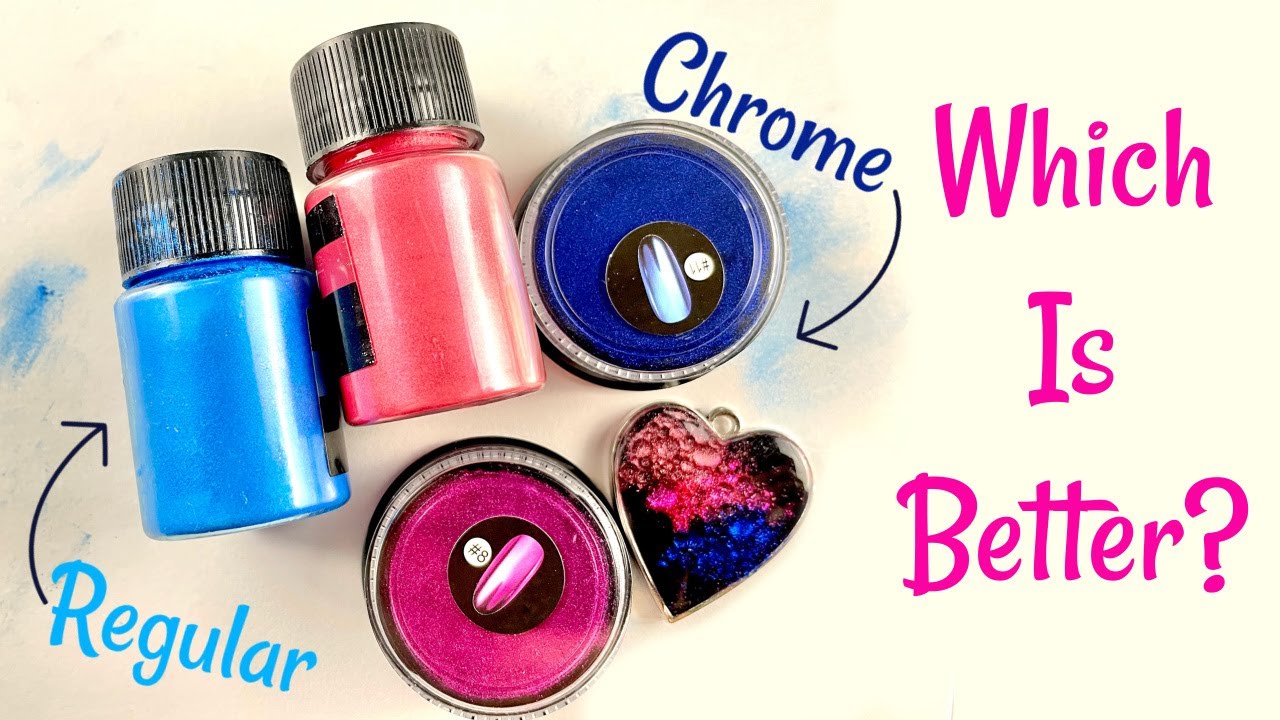 Is Chrome Mica Powder Better than Regular for UV Resin?