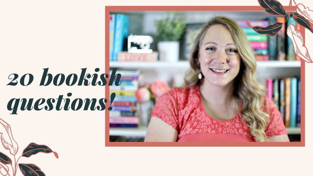 20 QUESTIONS BOOK TAG!