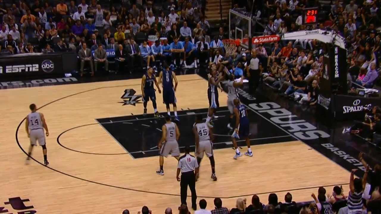 DeJuan Blair's Circus Shot