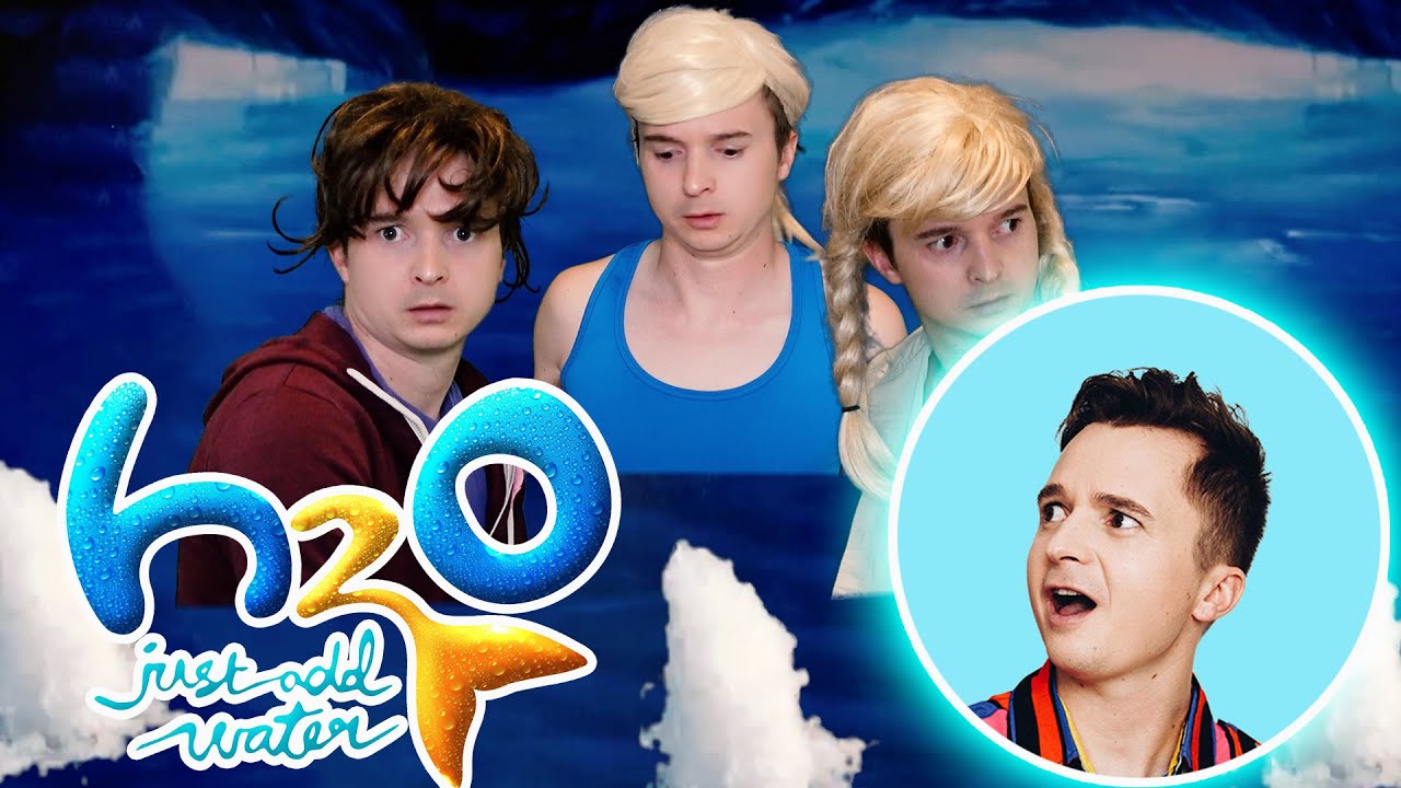 Reacting to my REMAKE of H2O just add water! 🧜🏻‍♀️