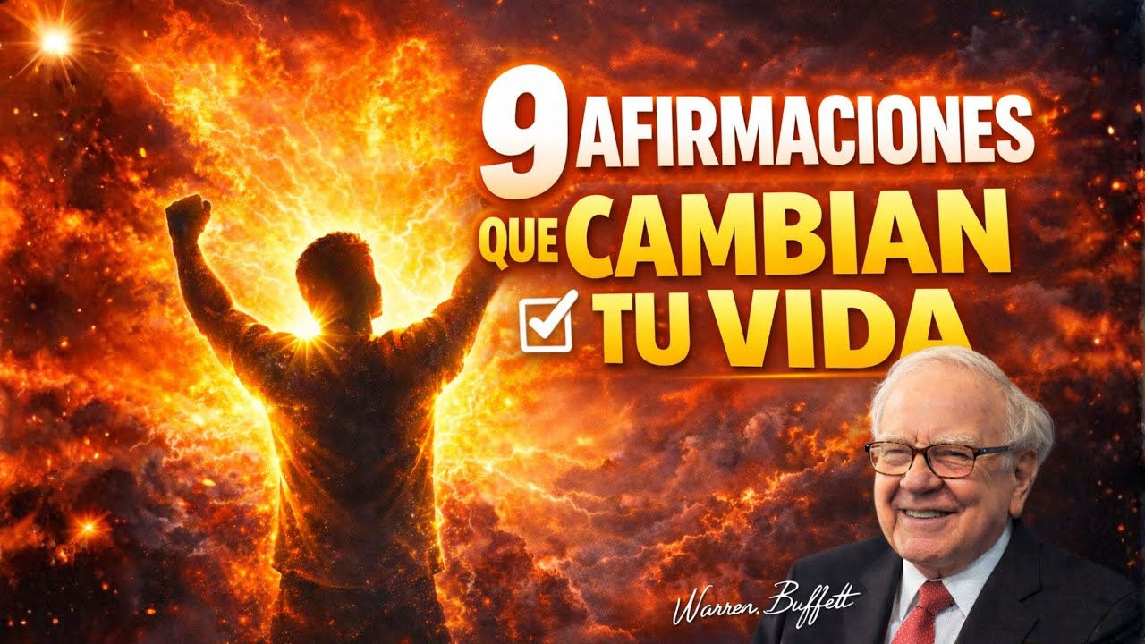 🌅 9 AFIRMACIONES Poderosas que Warren Buffett Dice Cada Mañana para TENER ÉXITO | Cambia Tu Vida Hoy