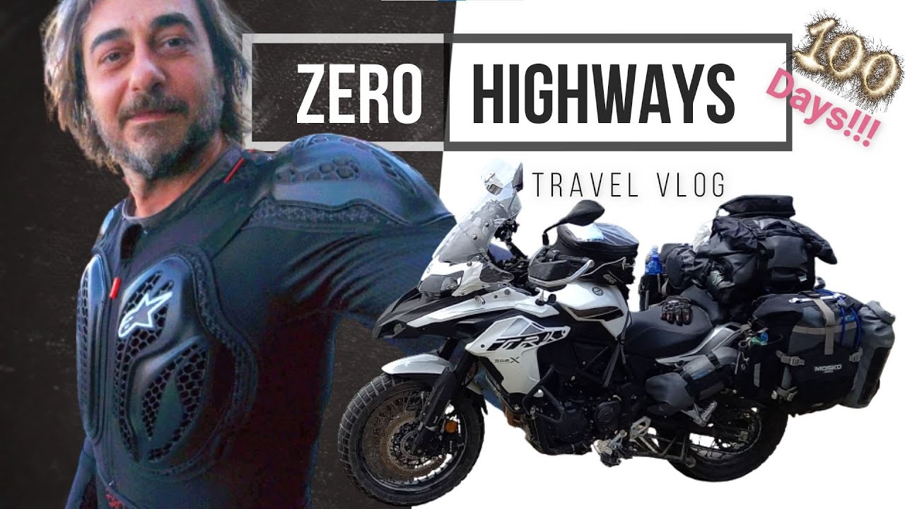 First 💯 days solo adventure travel around the world on a Benelli TRK 502 X - All the best moments
