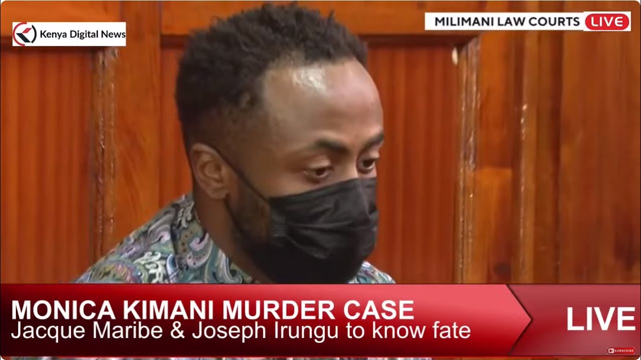 Jowie Irungu cries in court as he is found guilty in Monica Kimani murder case!!
