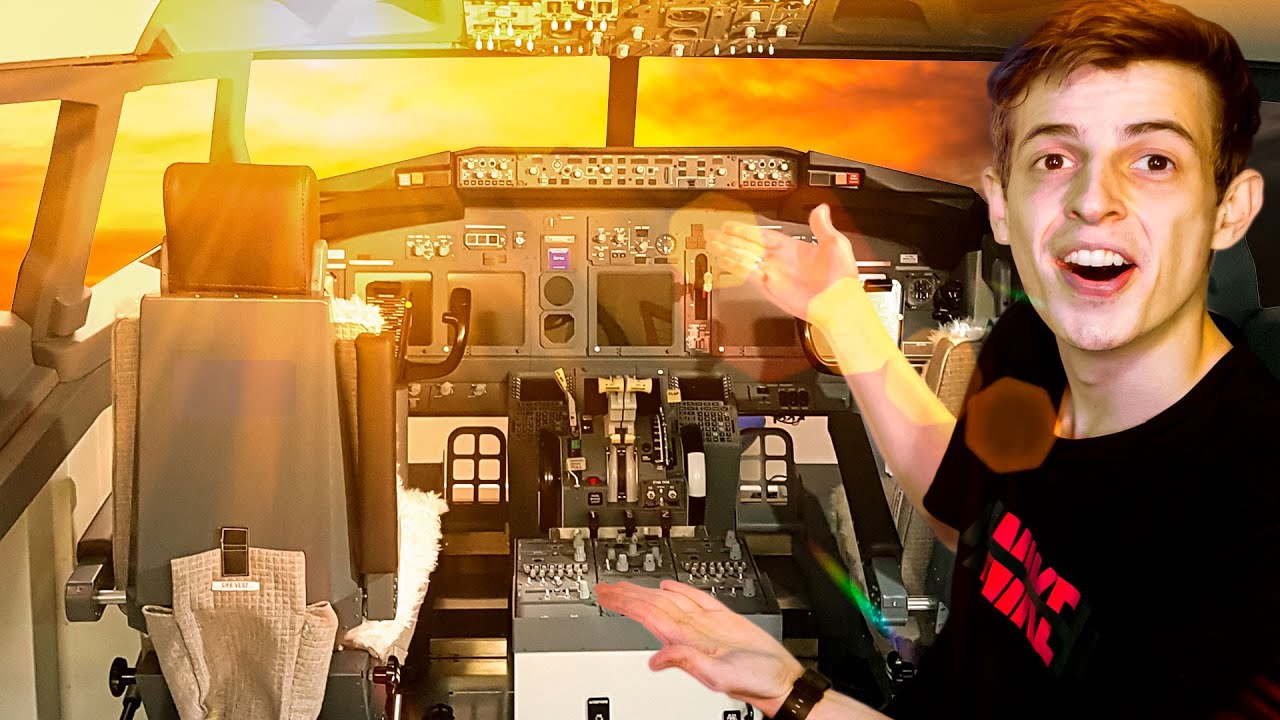 O PAINEL DO MEU COCKPIT DE AVIÃO
