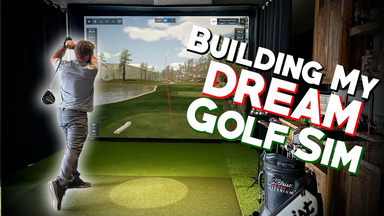We Built the Ultimate Home Golf Simulator ⛳️