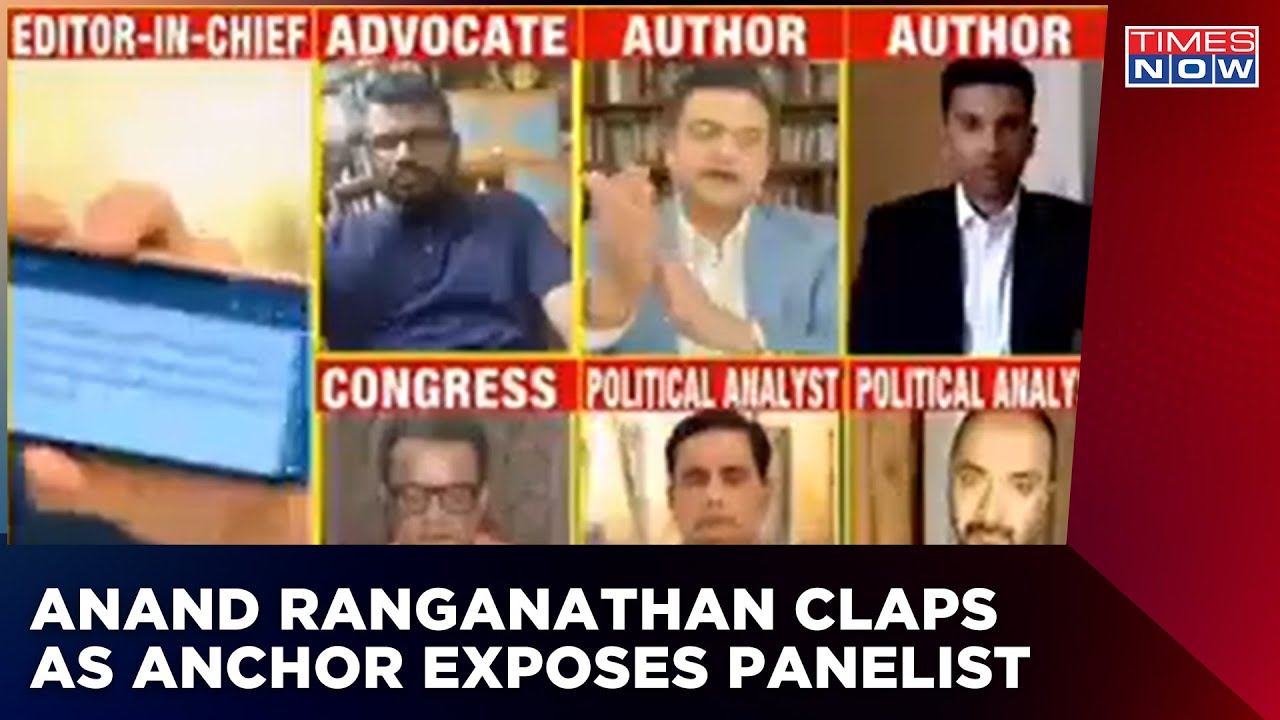 Rahul Shivshankar Exposes Lies Of Danish Qureshi During Debate, Anand Ranganathan Asks For Apology