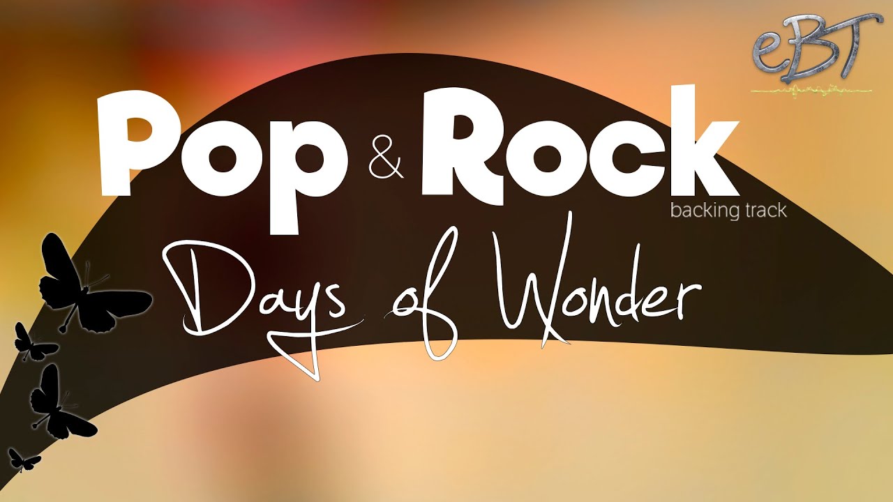 Pop/Rock Backing Track in F Major | 70 bpm