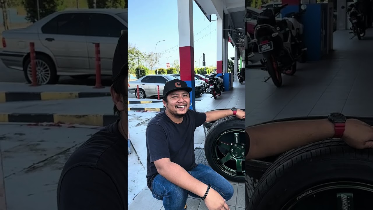 Bmw G30 aku dah pakai te37?! Maybe first dalam Malaysia yg pakai spec ni?