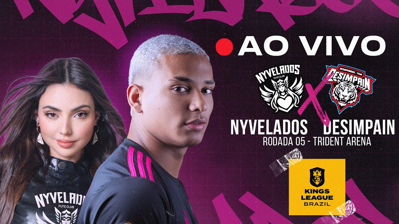NYVELADOS X DESIMPAIN 💜 | Kings League Brazil Rodada 5 Split 2