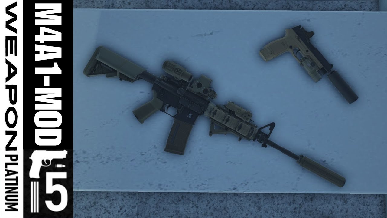M4A1-MOD BRM5 LOADOUT Tutorial