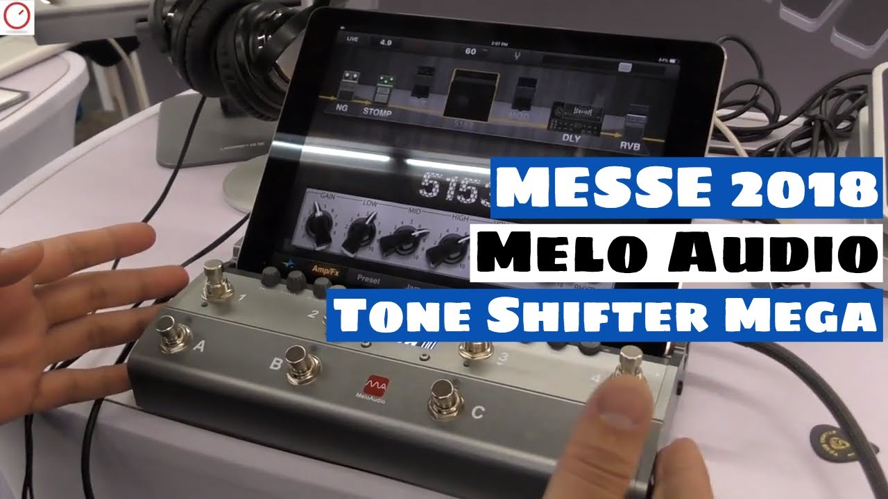 MESSE 2018: Melo Audio Tone Shifter Mega Guitar Interface For iOS | SYNTH ANATOMY