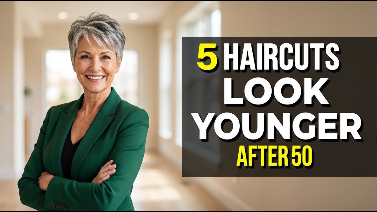 5 Haircuts that make Older Women LOOK YOUNGER after 50