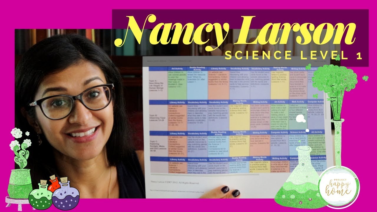Secular Science Curriculum || Nancy Larson Science Level 1 || Homeschool Science
