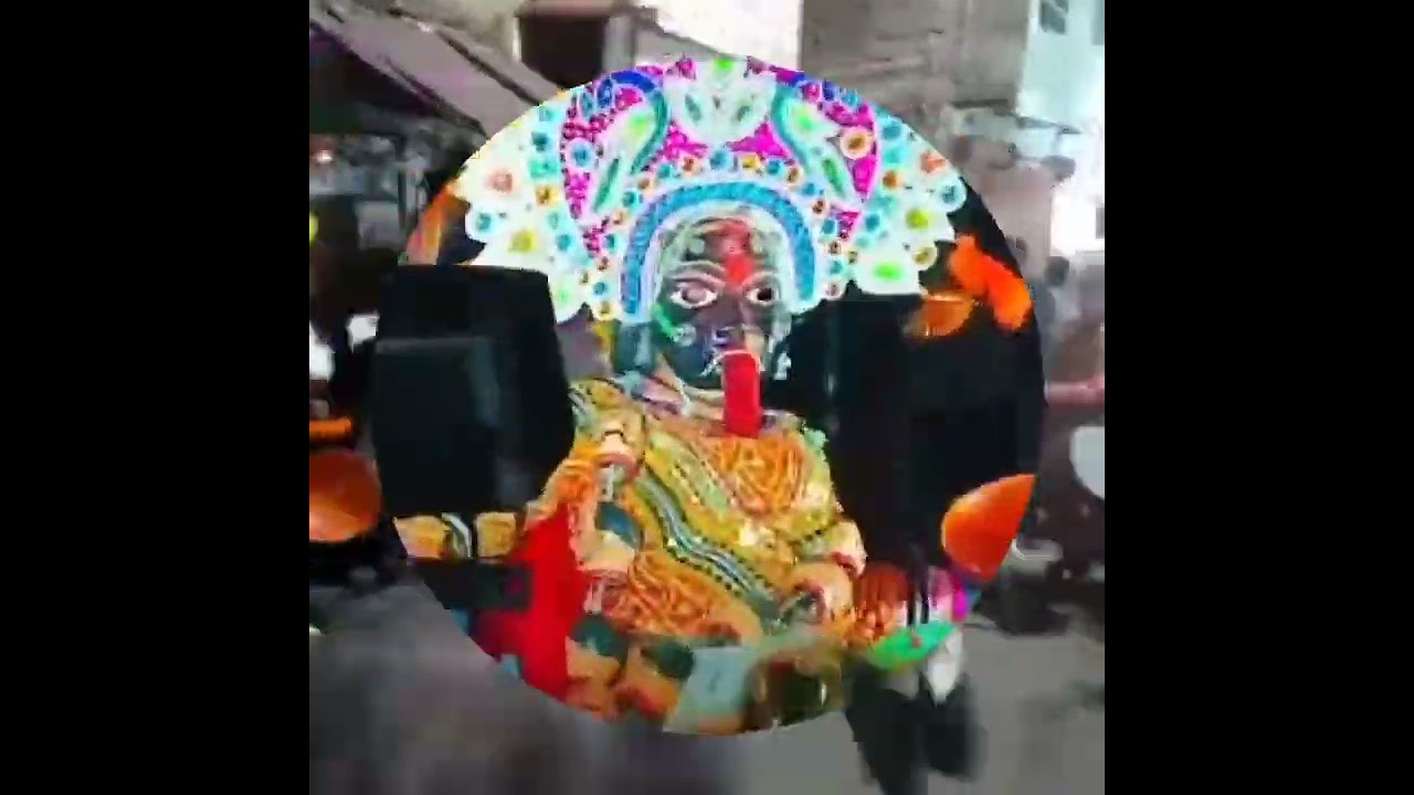 मां काली ।। छोटी राम बारात मथुरा ।। 2022