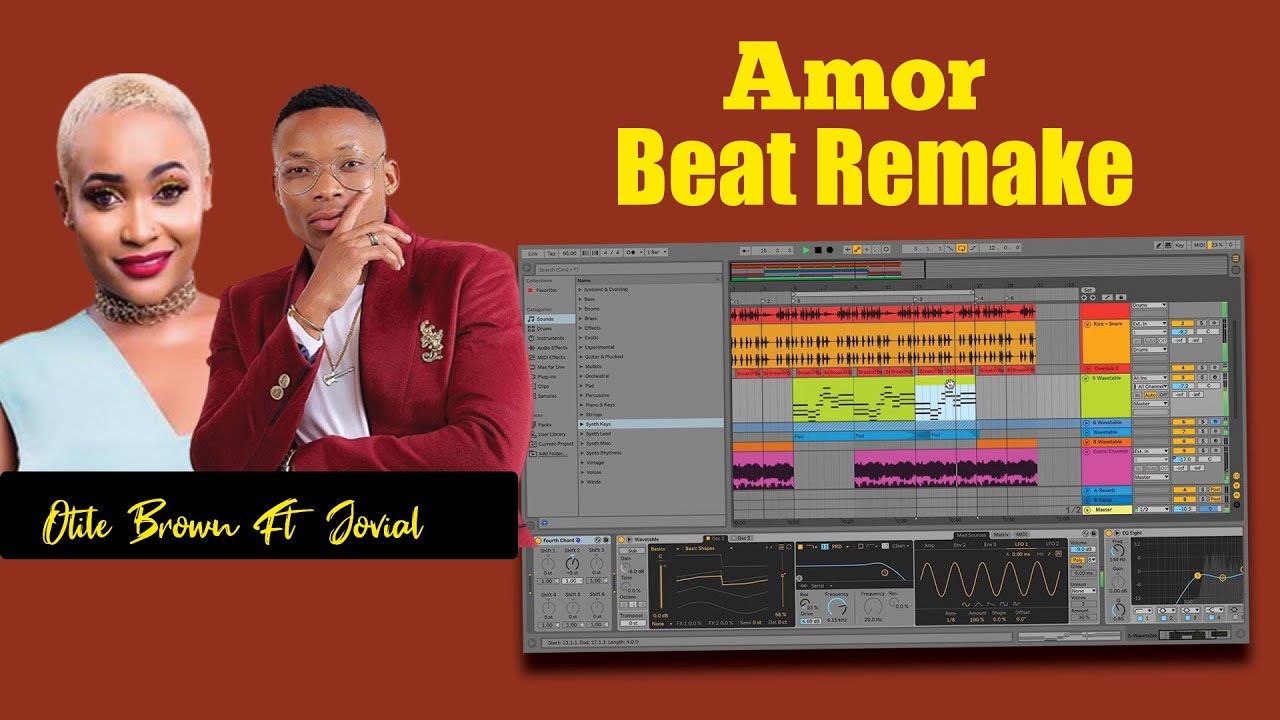 How to produce Amor Otile Brown Ft Jovial (Beat Remake)