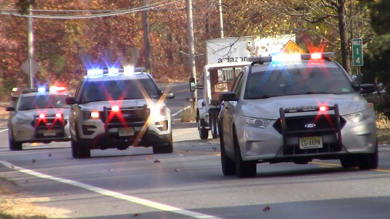 Police Cars Responding Compilation Part 22