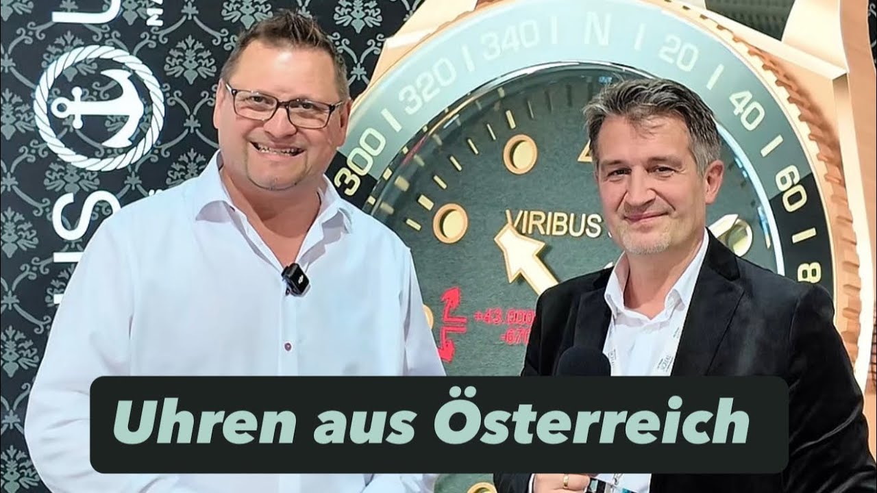 Uhren aus Österreich von Viribus Unitis #watch #uhrenliebe #interview #madeinaustria  