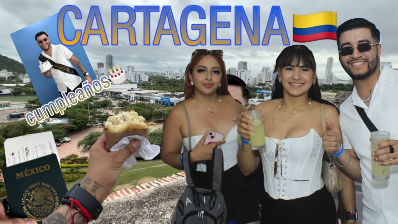 Vlog Cartagena | Perdimos el vuelo y el equipaje en Colombia ✈️🇨🇴 