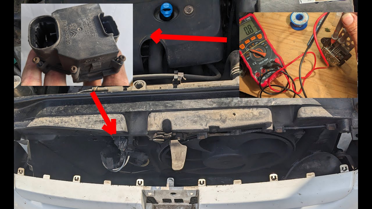 PROBLEME avec le boitier de contrôle ventilation moteur --  307