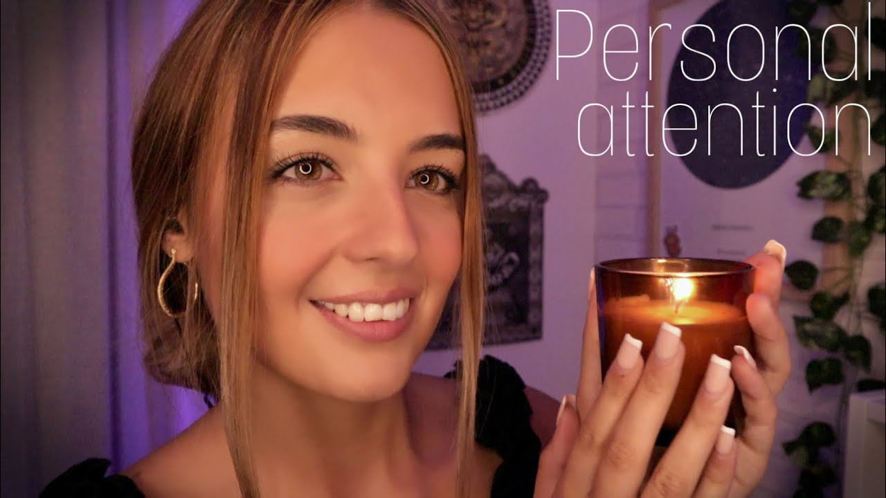 ASMR ROLEPLAY ATENCION PERSONAL ✨TE PREPARO PARA DORMIR