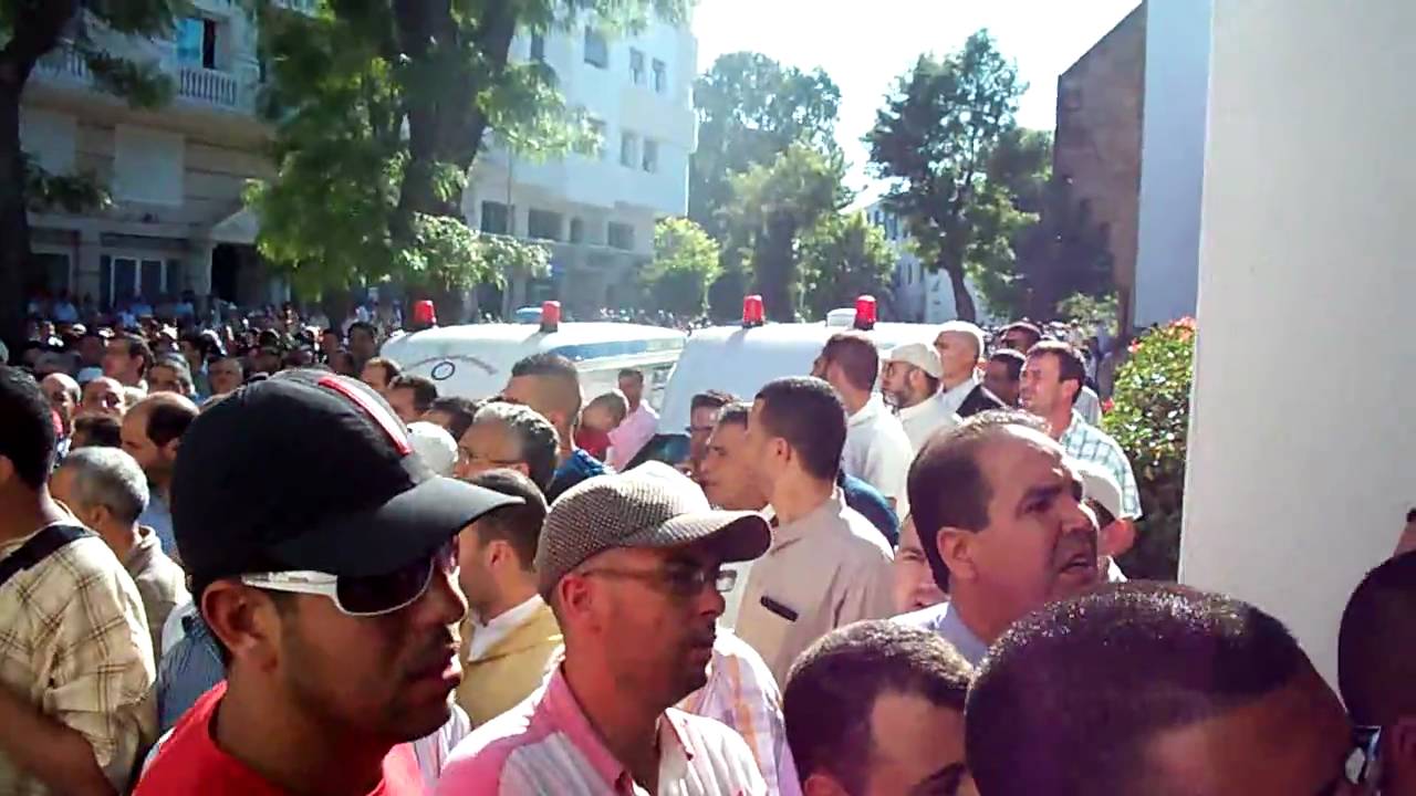 tanger  جنازة الحسن بن الصديق