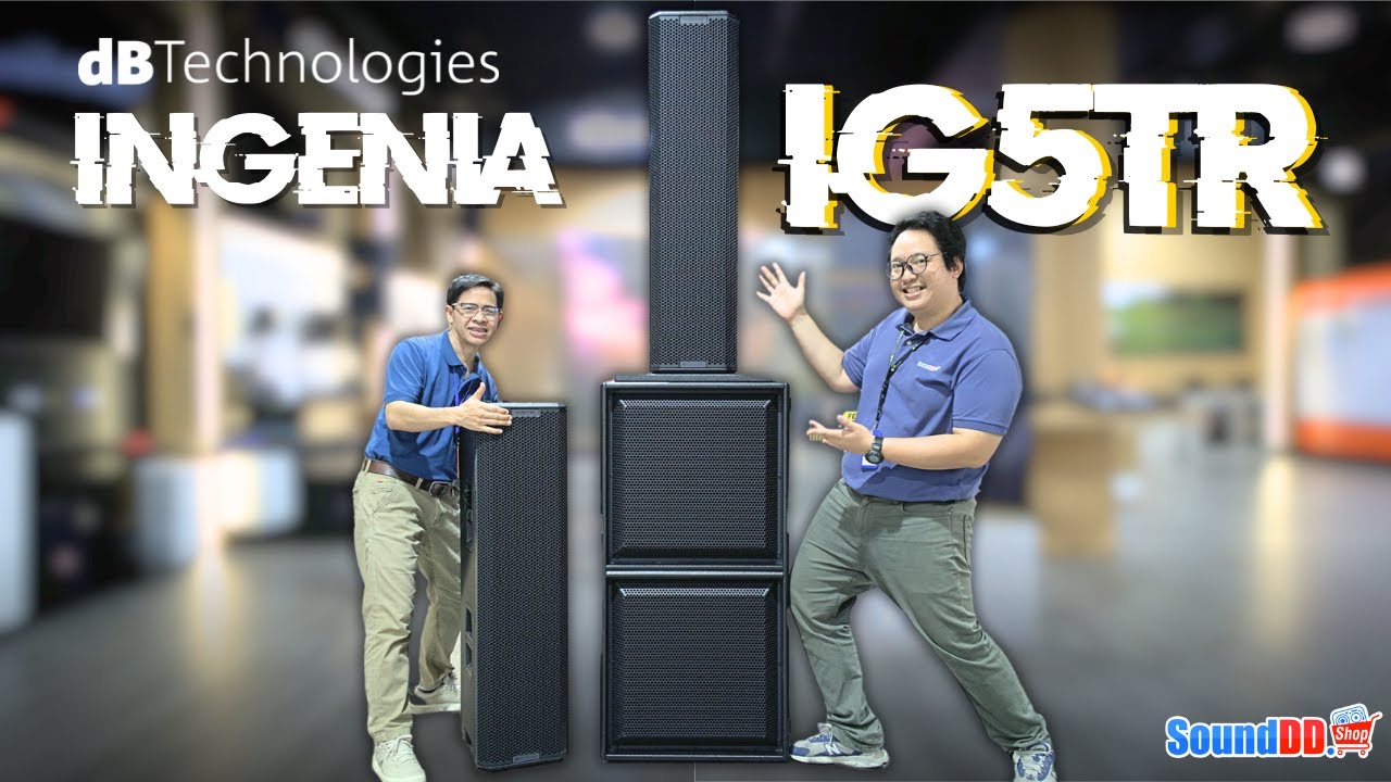 สายโหด!🔥 ลำโพง Active 10 นิ้ว × 3 ดอก INGENIA IG5TR ✅ แบรนด์ดังของ dBtechnologies [ Italy ]💯