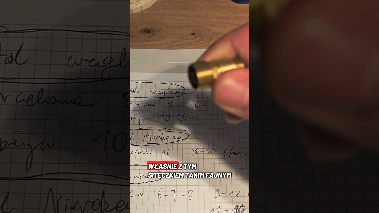 Wypływy gazów w metodzie TIG 