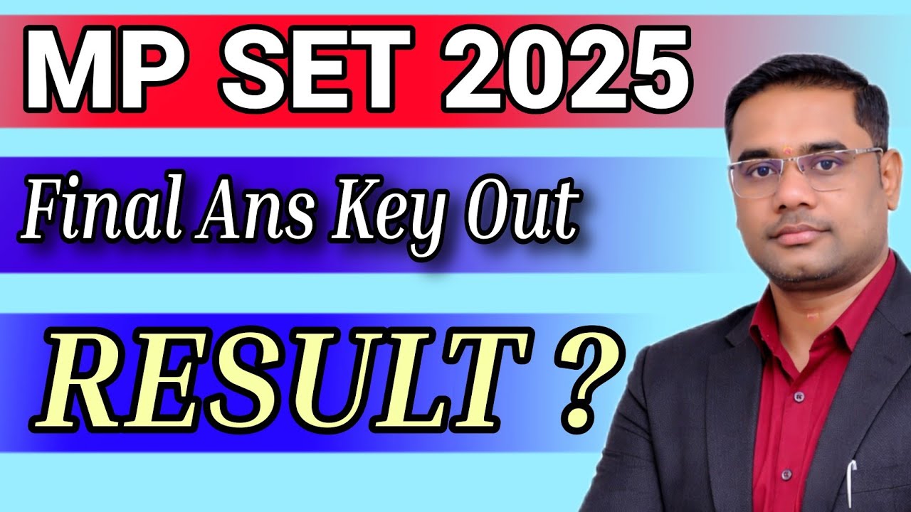 Mp set final ans key out | mp set result | mp set cut off