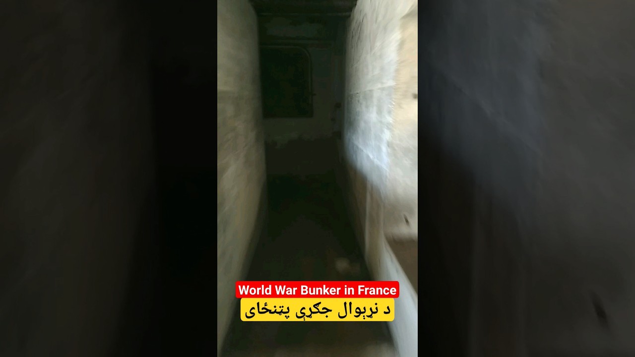 Scary World War2 Bunker in France 