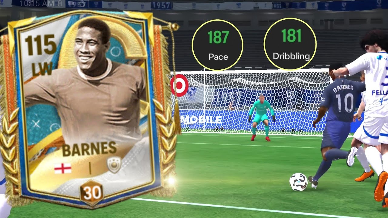 Обзор карты Джона Барнса 110 Ovr от 800 Shards Worthy ⁉️ | FC mobile