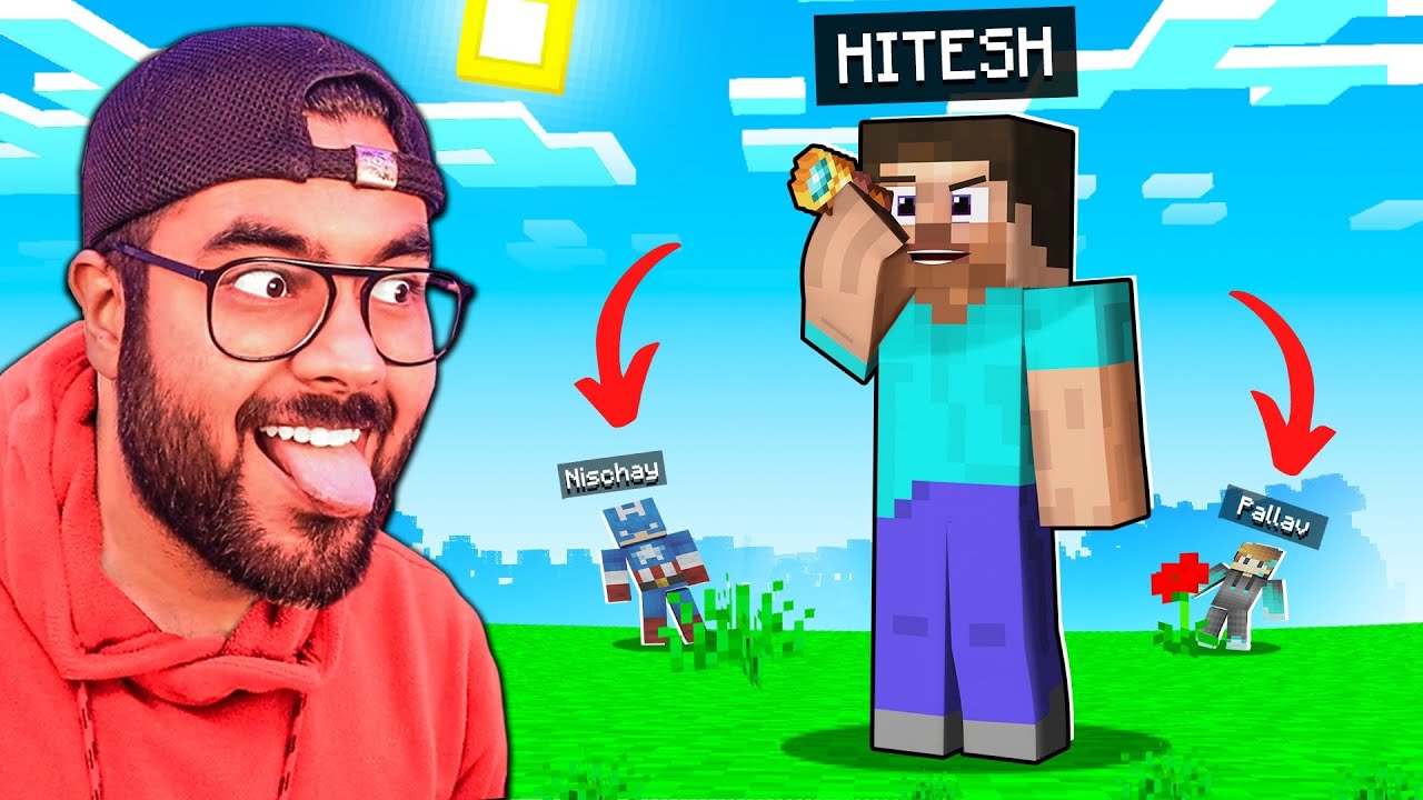 MINECRAFT Hide & Seek Ft. @liveinsaan  | Hitesh KS