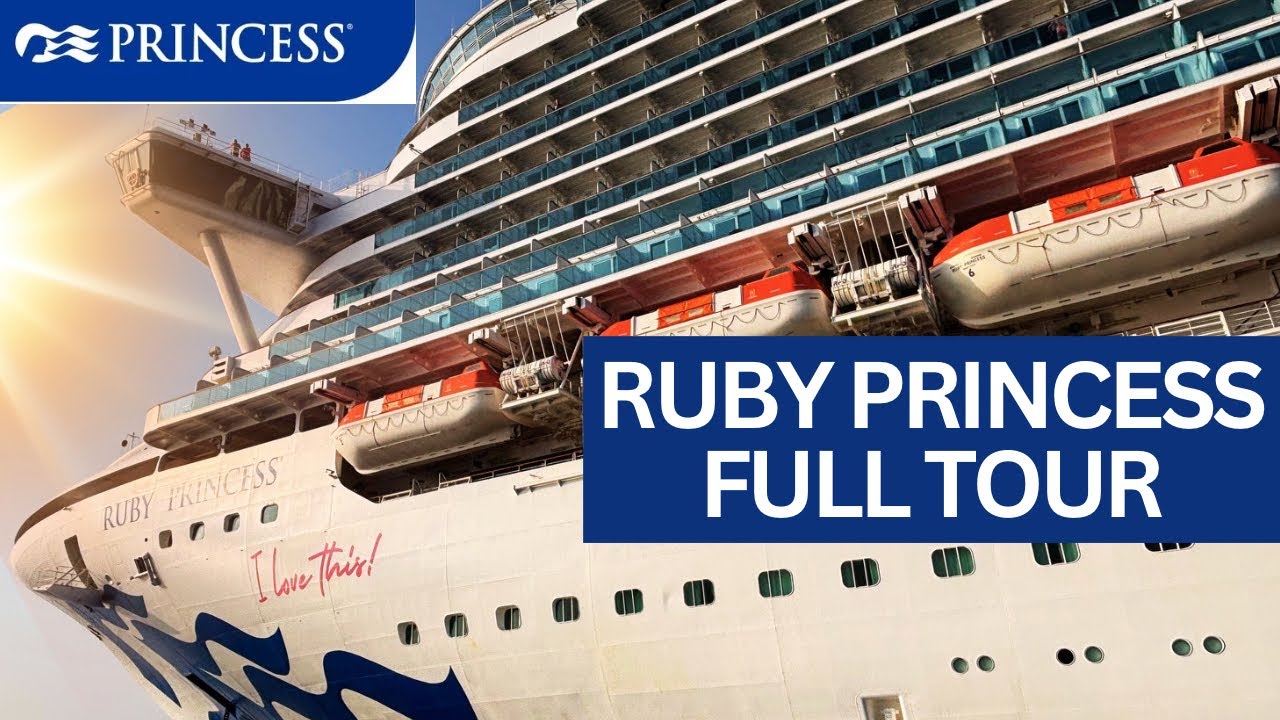 Ruby Princess CRUISE Ship TOUR & TIPS
